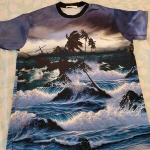 Givenchy Stormy Seas Tee